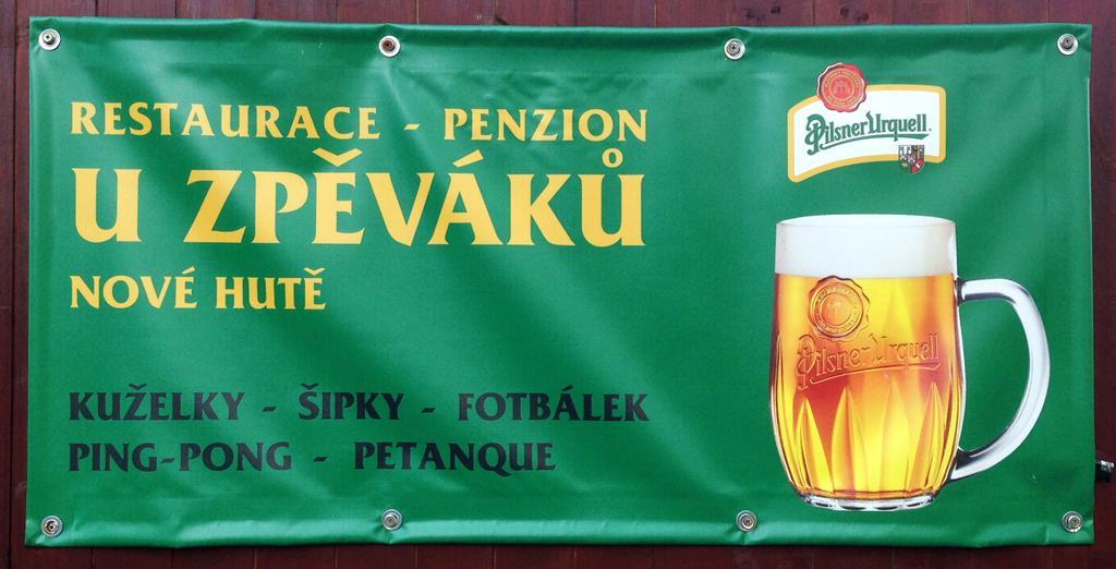 Penzion U Zpevaku Nove Hute Exterior foto